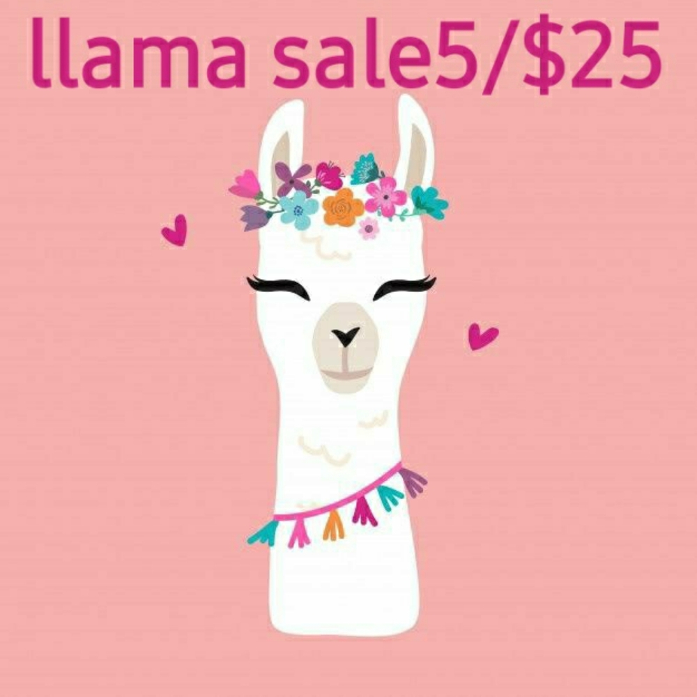 🦙5/$25 SALE